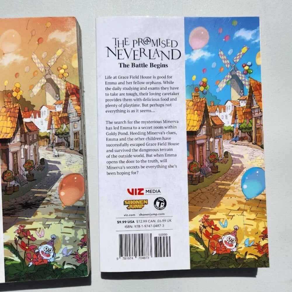 The Promised Neverland Book Bundle Volume 8 9 10 Kaiu Shirai Graphic Novel Books